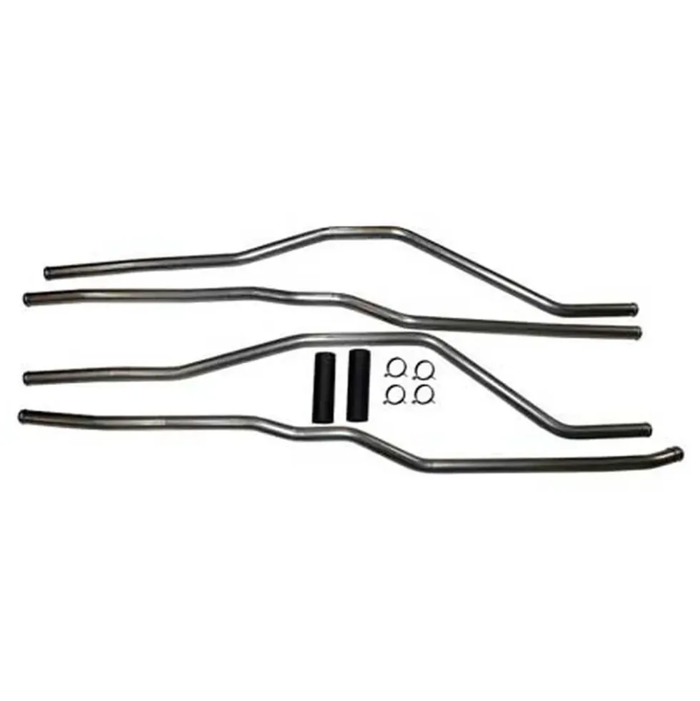 Tuyaux d'eau INOX d'alimentation radiateur pour VW Transporter T25 D / TD - 32 mm