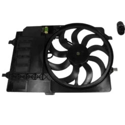 Ventilateur électrique de radiateur 300W pour MINI II R50 R53 Berline et R52 Cabriolet avec climatisation (03/2003-) - moteurs W10B16 W11B16
