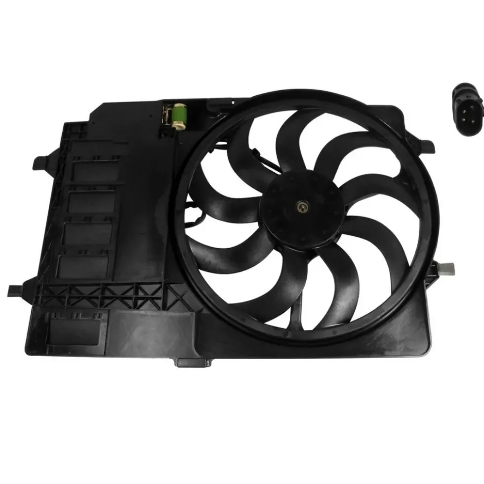 Ventilateur électrique de radiateur 300W pour MINI II R50 R53 Berline et R52 Cabriolet avec climatisation (03/2003-) - moteurs W10B16 W11B16