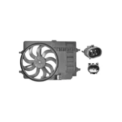 Ventilateur électrique de radiateur 300W pour MINI II R50 R53 Berline et R52 Cabriolet avec climatisation (-02/2003) - moteurs W10B16 W11B16
