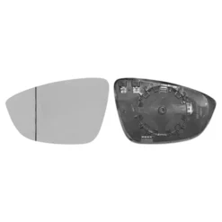 Verre de rétroviseur gauche pour Volkswagen Scirocco 3