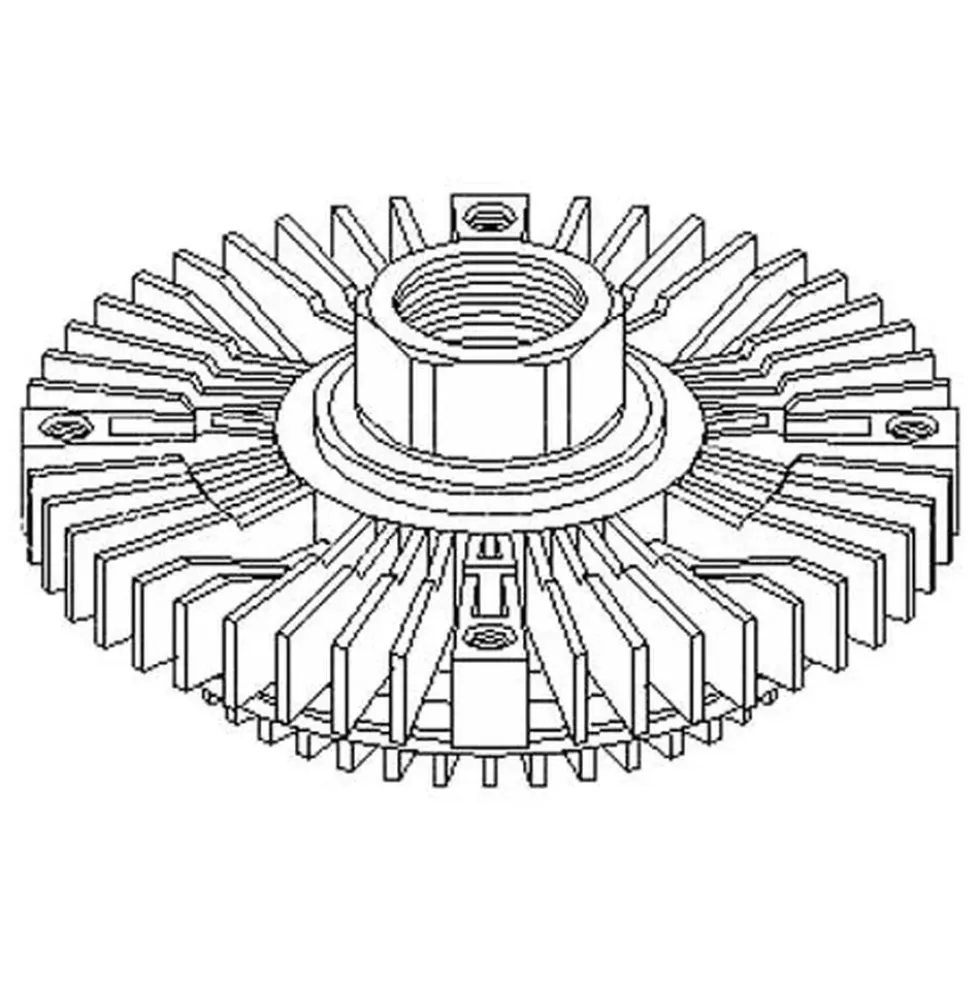 Viscocoupleur de ventilateur pour Audi A4 (B5) et A6 (C4, C5)