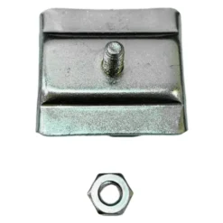 Vis de fixation en métal de moulure chromée de bas de caisse pour BMW Série 02 E10 phase 1 et 2 (03/1966-07/1977)