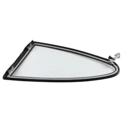 Vitre arrière avec cadre chromé pour Porsche 911 type F (1968-1973) - côté droit