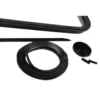 Vitre latérale coulissante pour fourgon tôlé VOLKSWAGEN - 1000 x 400 mm