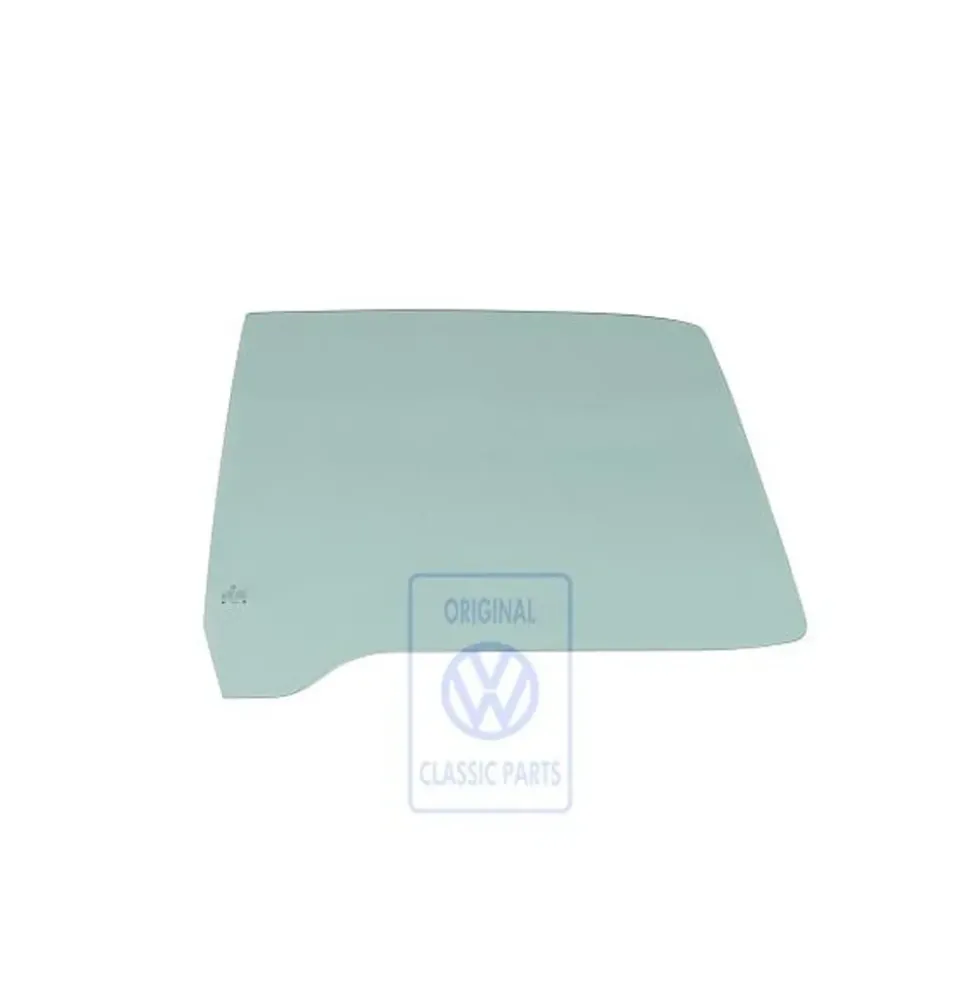 Vitre teintée verte de porte droite pour Scirocco 81->